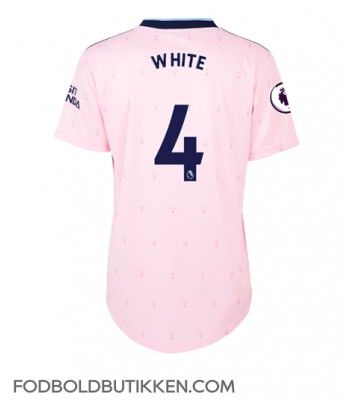Arsenal Benjamin White #4 Tredjetrøje Dame 2022-23 Kortærmet